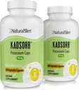 NaturalSlim Natural P properties Citrate Gluconate 99 mg - Kadsorb Supports Electrolyte Balance & Normal pH - Absorbable P Properties Supplements with Essential Minerals - Non GMO 400 Capsules 2 Pack