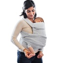 Boppy ComfyGrow Baby Carrier, 7-35lbs, Dove Gray, Newborn to Toddler 3 Kayıt Pozisyonları, 3Stage Ait ve Head Support, Cotton Fabric