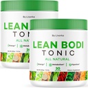 (2 Pack) Lean Body Tonic Toz, Lean Body Tonic, LeanBody Toz, Lean Body Toz, Lean Body Tonic Toz Gelişmiş Formula, Lean Body Toz All Natural, 60 2 Ay boyunca hizmet