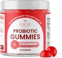 Wellness Probiyotik Gummies, Strawberry-Flavored, All- Natural Vegan Probiyotiks for Yetişkinler, 10 Milyar CFUs, Probiyotik for Digestive Regularity, Immunity, Skin Health ve Gut Health