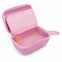 CASEMATIX Pink Travel Case Bag, Asthma Inhaler, Maskeler, Spacer - Case Only Only