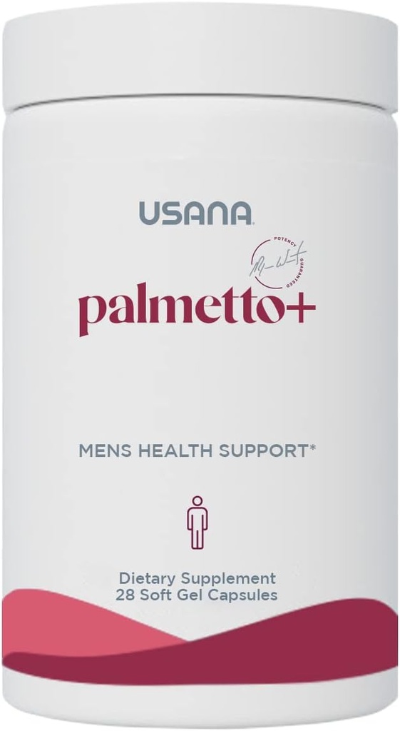 USANA Palmetto Plus Saw Palmetto Prostate συμπλήρωμα για άνδρες - (28 κάψουλες ανά εμπορευματοκιβώτιο) - Σερβιρίσματος Μέγεθος: 1 κάψουλα