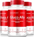 NutraRize (3 Pack) Gluco Ally Capsules, Resmi GlucoAlly Pills, Comprehensive Support Formula, All Natural Supplement to maintain Health Levels, Premium Gluco-Ally Capsulas Review (180 Capsules)