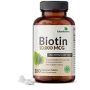 Futurebiyotiks Biotin 10.000 MCG Yüksek Potency Tabletleri Sağlıklı Saç, Skin & Nails & Energy Production, Non-GMO, 180 Vegetarian Tabletler