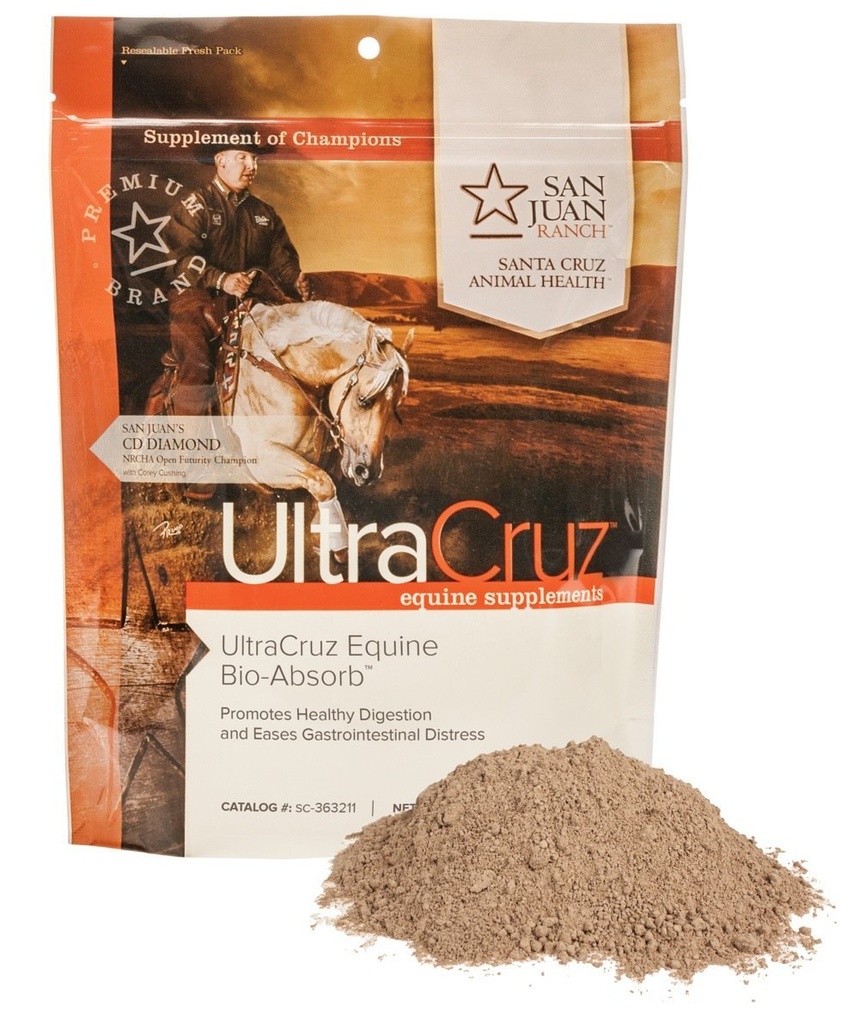 UltraCruz Atlar için Bio-Absorb Supplement, 1 lb, Toz (4 Gün Supply)