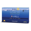 WHC, UnoCardio 1000 Fish Oil, 1300 mg of Pure Triglyceride Fish Oil with Omega-3 (1180 mg), 665 mg EPA ve 445 mg DHA ve 25 mcg (1000 IU) Vitamin D3 yumuşakgel, Doğal Orange, 60 softgels
