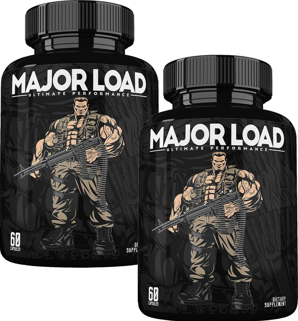 ONL Testosterone συμπλήρωμα για άνδρες - μεγάλο φορτίο Testosterone Booster με Horny Goat Weed & Maca Root - Tongkat Ali Ενεργειακά Χάπια για Stamina & Strength - Test Booster 60 Κάψουλες (2pk)