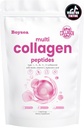 Boysea. Multi-Collagen Powder Toz - Hydrolyzed Protein Peptide Tipleri I, II, III, V, X with Biotin & Vitamin C, Supports Skin, Hair, Nail, and Joint, Unflavored, Non-GMO, Gluten-Free, Easy Mix 1LBB