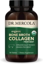 Dr. Mercola Organik Bone Broth Collagen, 30 Hizmet (90 Tablet), Organik olarak Grass-Fed Beef, Diyetsel Tamam, Destekler Bone ve Ortak Konfor, USDA Organic, Non-GMOMO