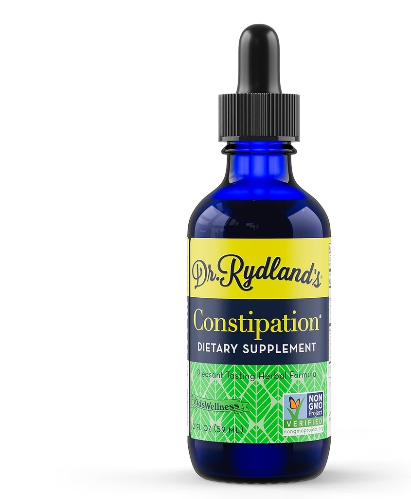 Dr. Rydland's Herbal Supplement | Created by KidsWellness | Great for Infants to Adults| Constipation | Relieves Occasional & Chronic Constipation and Infrequent, Hard Stools | 2 Ounce Bottle