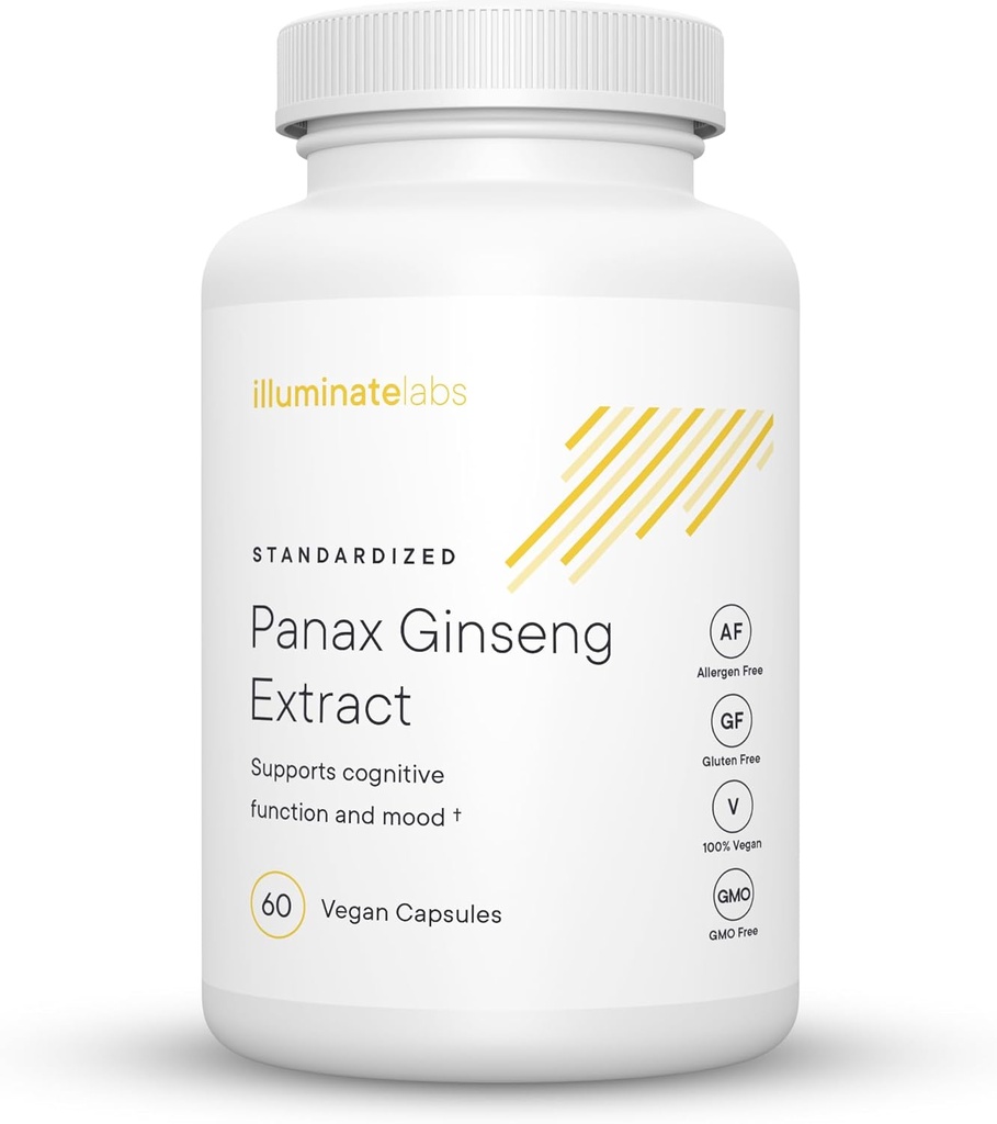 Φωτεινά Εργαστήρια Panax Ginseng Εκχύλισμα κάψουλες 