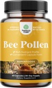 Arı Kirliliği 60 Ct için Arı Kirls - Bee Pollen Supplement 1000 mg Doğal Occurring B Vitamins Minerals & Enzymes - Em Destek Tamam - Vejetaryen Non-GMO & Gluten Free