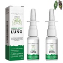 Νέο Αναβάθμιση Βιολογικό σπρέι καθαρισμού πνεύμονα, Onnature Herbal Spray Καθαρισμός Πνεύμονα, Spray καθαρισμού πνεύμονα Υποστήριξη για το Lung Detox για τους καπνιστές(2PCS)