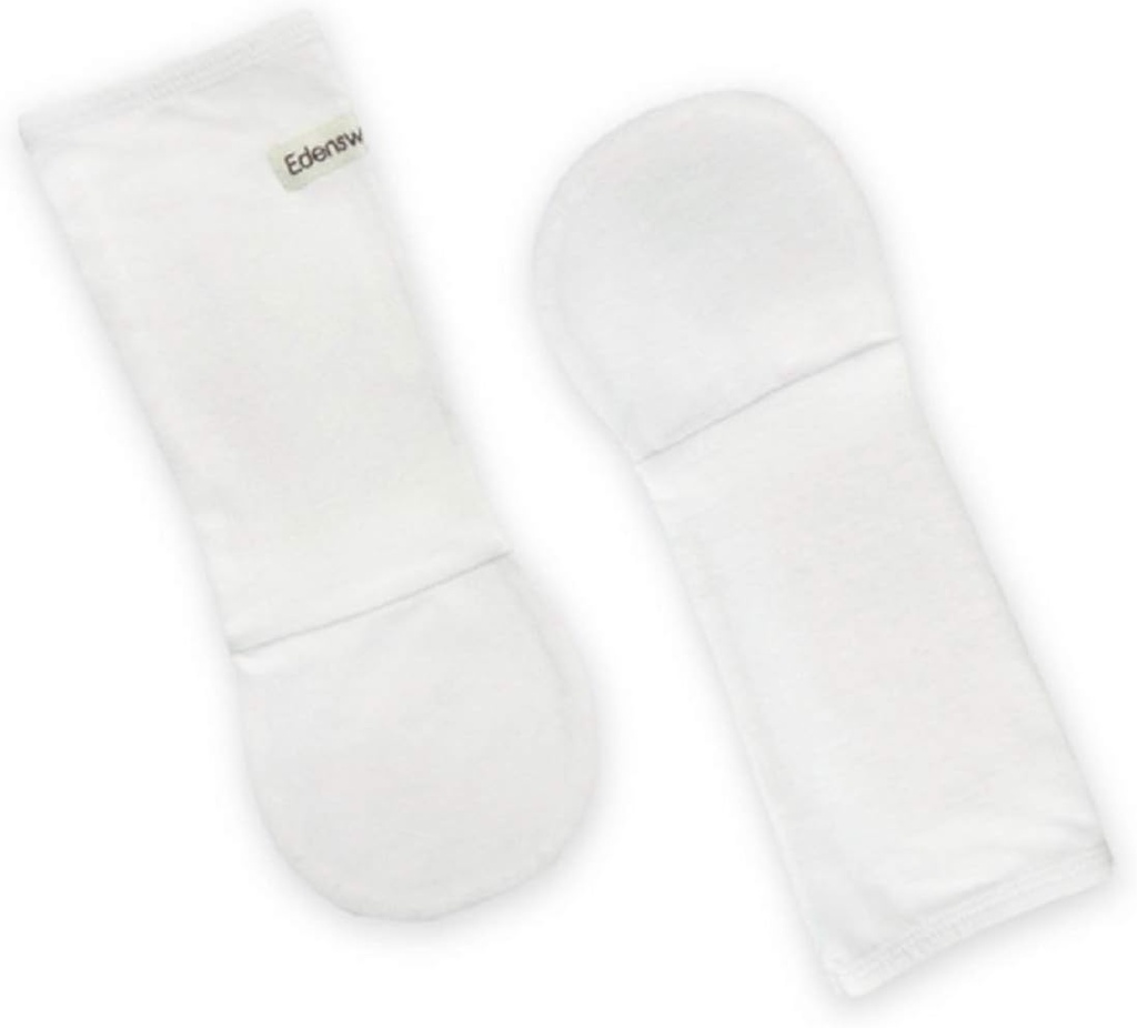 Çinko- Yeni doğan Bebek ve Toddler Plazma için Ray Mittens yok - Wet Bravo Therapy (24 Ay, Beyaz)