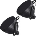 Protein Toz Konteynerleri (2 Pack), Portre Seyahat Konteynerleri 100 ml Funnel, Fitness & Travel Workout Accessory