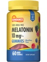 Sundance Melatonin 10mg Gummies for Yetişkinler | 60 Kont | Karma Berry Flavor | Vegan, Non-GMO ve Gluten Free Supplement Supplement Supplement