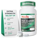 Εργαστήρια Time-Cap, INC. Timely Extra Strength Πονοκέφαλος Ανακούφιση - Acetaminophen με ασπιρίνη & καφεΐνη (200 Caplets) - Πονοκέφαλος, ημικρανία & πλάτη και πόνος του σώματος & μυϊκοί πόνοι - Επιπλέον δύναμη - Made in USA