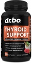 Yourroid Support for Women & Men Supplement - Natural Metabolism, Mood & Energy L-Tyrosine Selenium Iodine çinko Bladderwrack Kelp & Ashwagandha Yourroid Supplement Kompleks Vitamin 60 Pills
