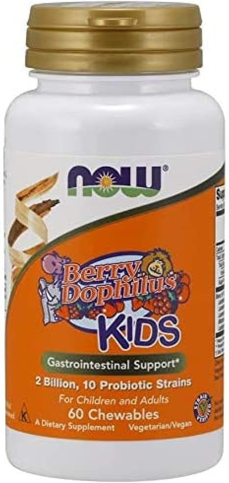 Şimdi Gıdalar Berry Dofilius Chewable, 60 Kont