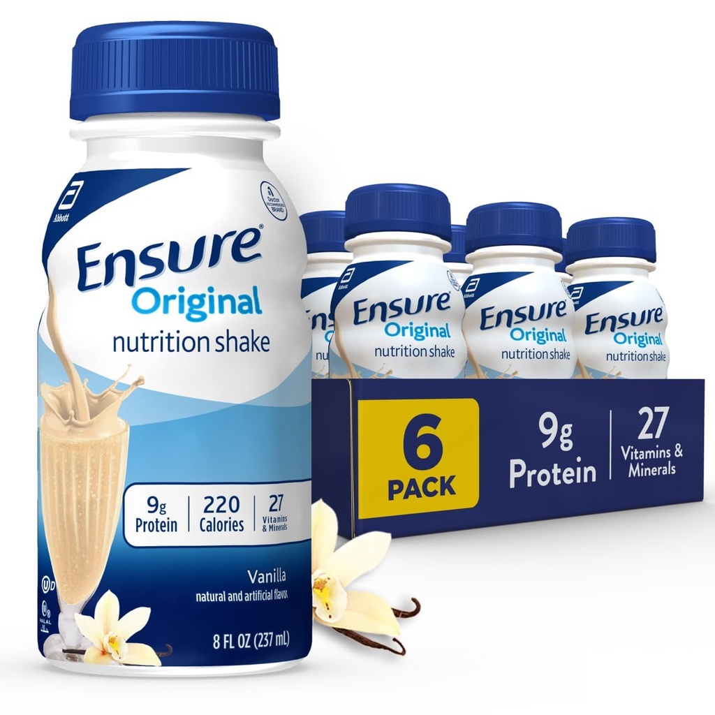 Orijinal Vanilla Beslenme Shake | Meal Change Shake | 6 Pack