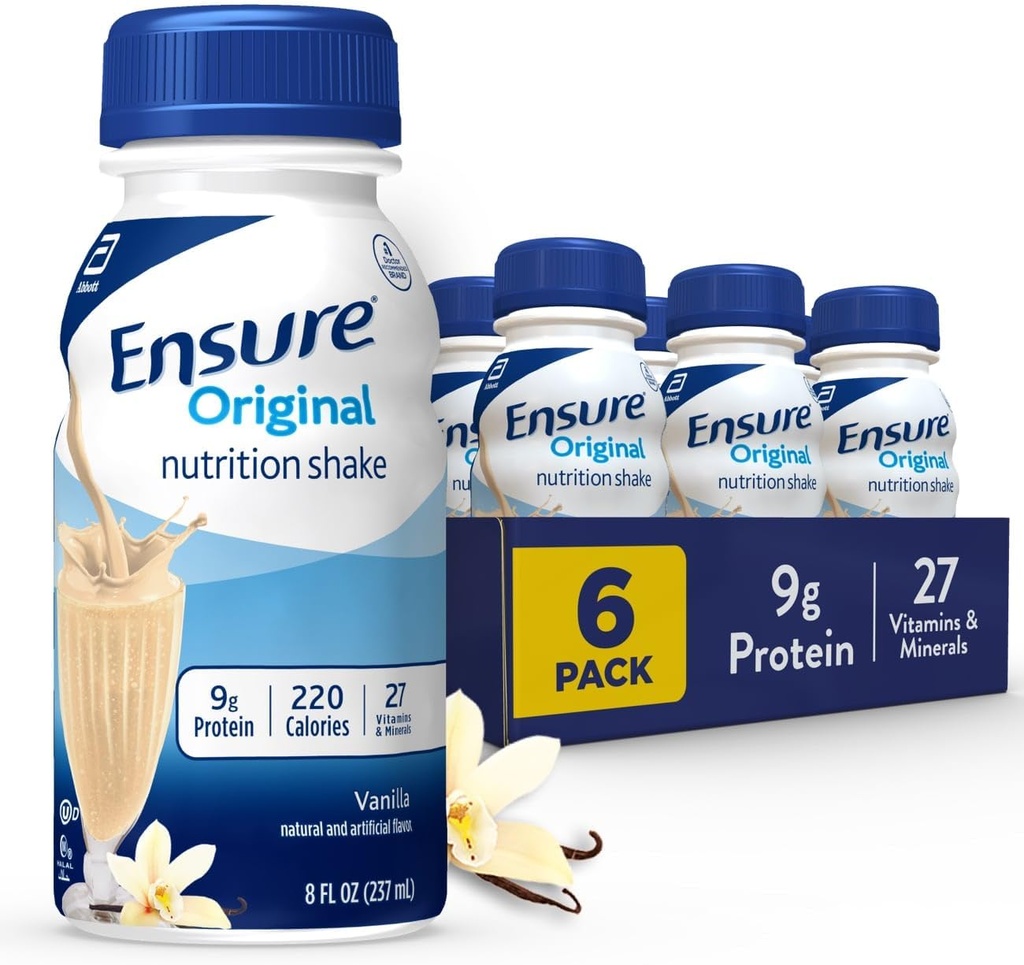 Orijinal Vanilla Beslenme Shake | Meal Change Shake | 6 Pack