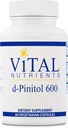 Vital Nutrients - D-Pinitol - Ovarian Health Bakım ve Destek - Şişe başına 60 Vejetaryen Capsules - 600 mg