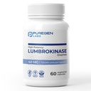 Puregen Labs Lumbrokinase 40mg ανά κάψουλα Υψηλής Ικανότητας Συμπλήρωμα 