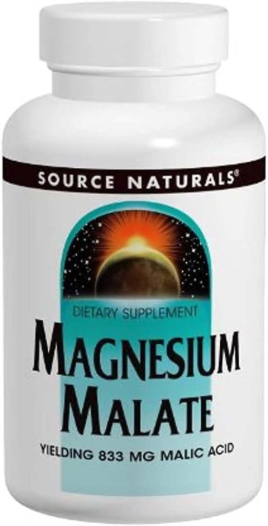 Source Naturals Magnezyum Malate 625 mg, 200 Capsules