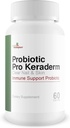 Probiyotik Pro Keraderm - Probiyotik Immune Support – Hedefli Nail & Skin Formula Sağlıklı Toenails & Feet - İçten Yardım Ayaklanması - Temiz Çığlık Büyümesine Yardım Etmek ve Stimulate