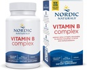 Nordic Naturals Vitamin B Kompleksi - 45 Capsules Thiamine, Riboflavin, Niacin, B6 & B12, Folate, Biotin, Pantothenic Acid Heart Brain Health, Energy, Metabolism Non-GMO Servisleri