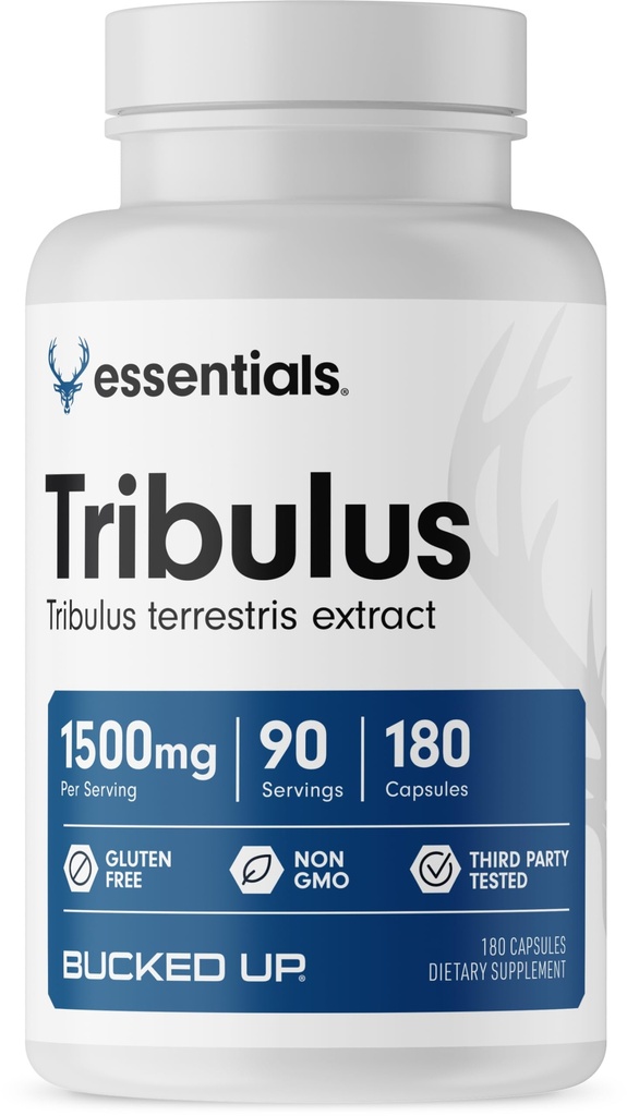 Tribulus 1500mg ανά υπηρεσία, Απαραίτητα (90 μερίδες, 180 κάψουλες)