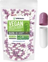 XPRS Nutra Boyutu 0 Boş Kapsüller - 500 Kont Boş Vegan Capsules - Vejetaryen Pills - DIY Sebze Filling - Veggie Pill Caps For Do-It- Yourself Supplements (Lavender/Beyaz)