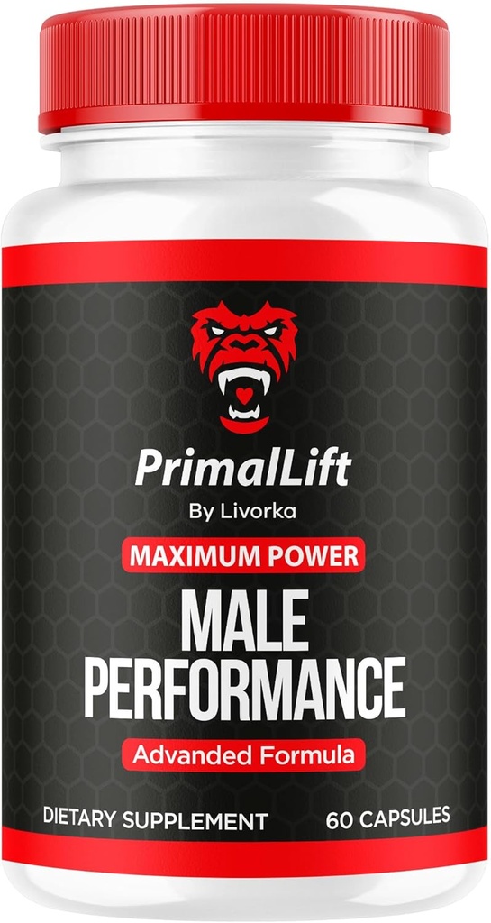Primal Asansör, Erkekler için Primal Asansör, Primal Lift Capsules, Primal Lift Pills, Primal Lift Supplement, PrimalLift All Natural Support, Primal Lift Advanced Formula, 60 Capsules for 1 Moon
