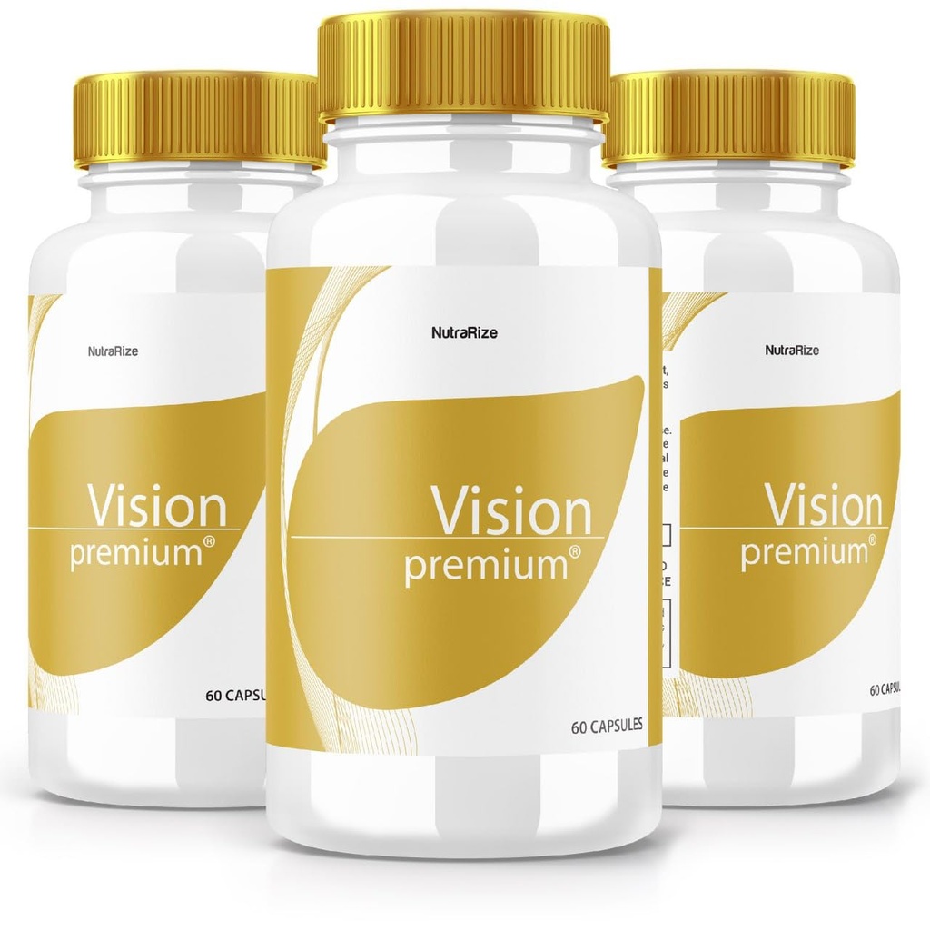 (3 Pack) Όραμα Premium, Premium Συμπλήρωμα Υποστήριξης ματιών, Όραμα Premium για τη βελτίωση της συγκέντρωσης και εστίασης, Όραμα Premium Όλα-Φυσικά Χάπια για Υγιή Μάτια, ΌραμαPremium Κριτικές (180 κάψουλες)