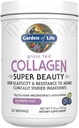 Life Grass Fed Collagen Super Beauty Toz - Blueberry Acai, 20 Hizmet, Kadınlar için Skin Saç Nails Ortakları, Collagen Peptides Toz + Protein Supplements