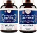 GDSOR BOTANICALS Myo & D-Chiro Inositol ve Lactobacillus Salivarius Probiyotik Kadın Sağlığı Desteği (1994)