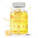 HMB ve Leucine Gummies, 3000 mg HMB ve L-Leucine Supplement for Muscle Recovery, Muscle Mass & improve Endurance, for Men & Women, Non GMO, Vegan,Gluten Free, Lemon Flavor, 120 Gummies