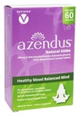 Azendus Mood 200 mg of S-Adendosylmethionine Butanedisulfonate (Same) (2 Kutu - 120 Enteric Tablet Kaplamalar) Vegan, Gluten Free, Soy Free