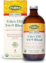 Flora Udo's Oil 3-6-9 Blend - Vegan Omega-3 & Omega-6 Oil - Contains Organic Coconut Oil, Flax Seed Oil & More - Keep Chilled - 17 fl. oz.