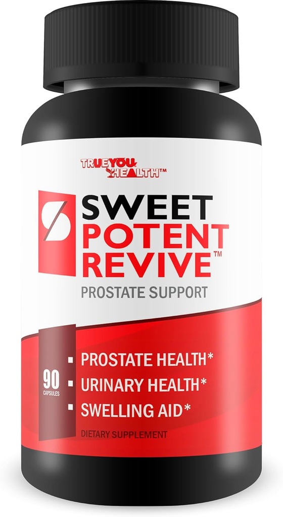 Tatlı Potent Revive - Erkek Sağlığı için En İyi Prostate Destek Supplement - Erkekler için Gelişmiş Prostate Supplements - Prostate Health Supplements for Men Prostate Pills for Prostate Health Supplements for Prostate Health