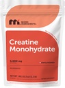 Instant Kretine Monohidrat Toz 1 kg (2.2 Lbs), 5000 mg EN Micronized Kretine Toz, Unflavored, Pure, No Filler, Keto & Vegan Dostu, Easy Dissolve Pre Workout for Women and Men