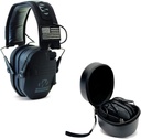 Walker's Razor Slim Electronic Shooting Protection Muff (Απλοποίηση ήχου και καταστολή) με προστατευτική θήκη