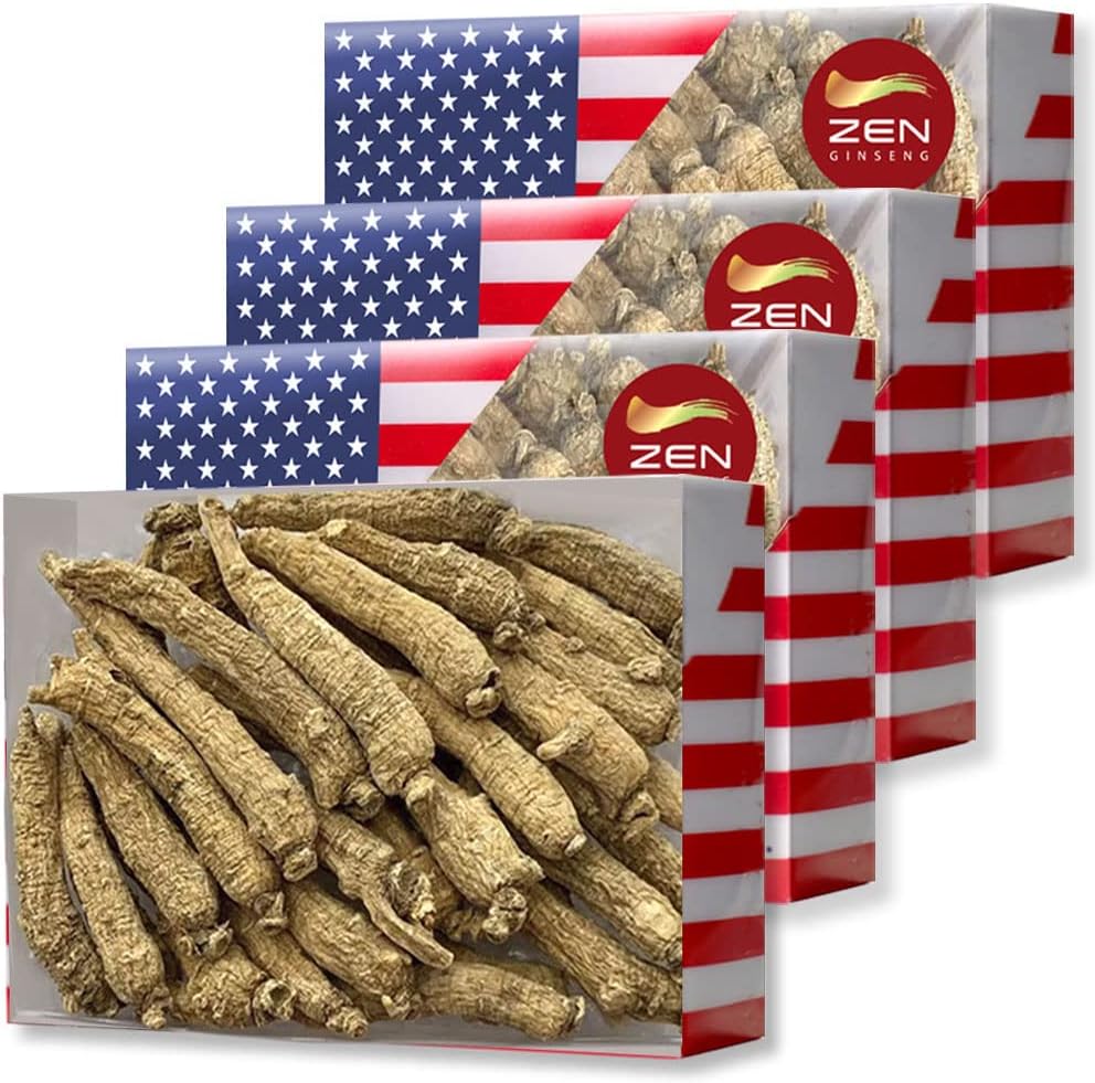 4 El Kutuları Seçilmiş Amerikan Deri-Küçük Tail (4oz/Box) ./ Pana Panax BTC. Vücut Immunity, Energy & Stamina for Man & Women (16 Oz.)