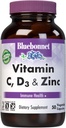 BlueBonnet Beslenme C, D3 & çinko, Immune Health*, Non-GMO, Kosher Sertifikalı, Gluten-Free, Soy-Free, Süt-Free, 50 Sebze Kapsülleri, 50 Hizmet
