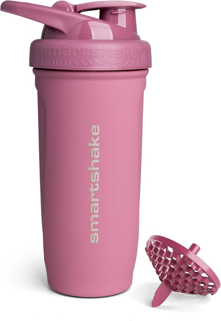 Smartshake Reforce Stainless Steel Protein Shakeer Μπουκάλι - Μη μονωμένο Unisex Gym Bottle 