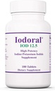 Iodine Tabletleri Beslenme Desteği için 12.5 mg - 180 Tablet - Sağlıklılık ve Yaşam Için Günlük Tamam - 1 Pack