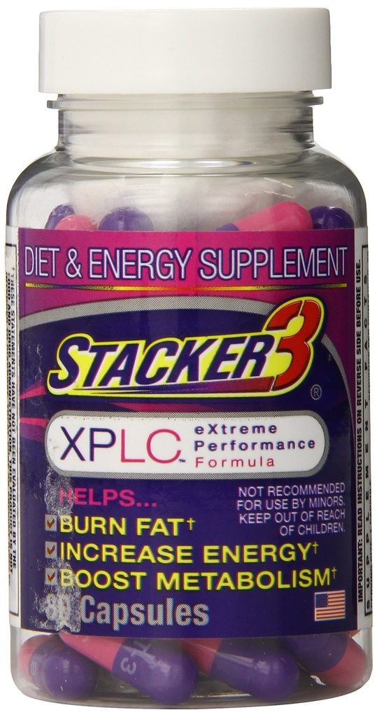 Orijinal Stacker 3 XPLC Extreme Performance Formula, 80 Capsules