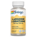Solaray Free Form L-Arginine ve Ornithine Capsules, 50 Kont