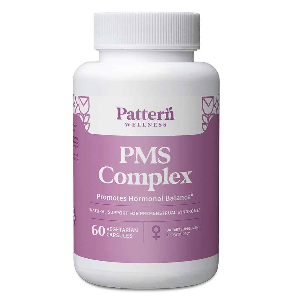 Desen Wellness PMS Kompleksi - Aylık Lisans Sağlık Desteği - Vitamin B6, Magnezyum & Herbal Türleri - 60 Vegan Capsules