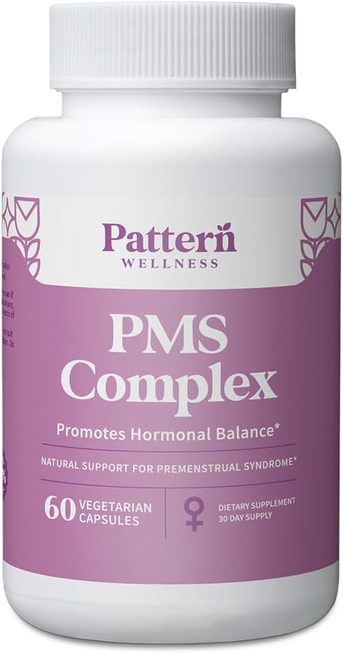 Desen Wellness PMS Kompleksi - Aylık Lisans Sağlık Desteği - Vitamin B6, Magnezyum & Herbal Türleri - 60 Vegan Capsules